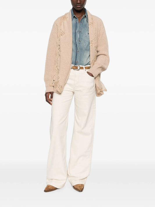 Cardigan over con pizzo Ermanno Firenze