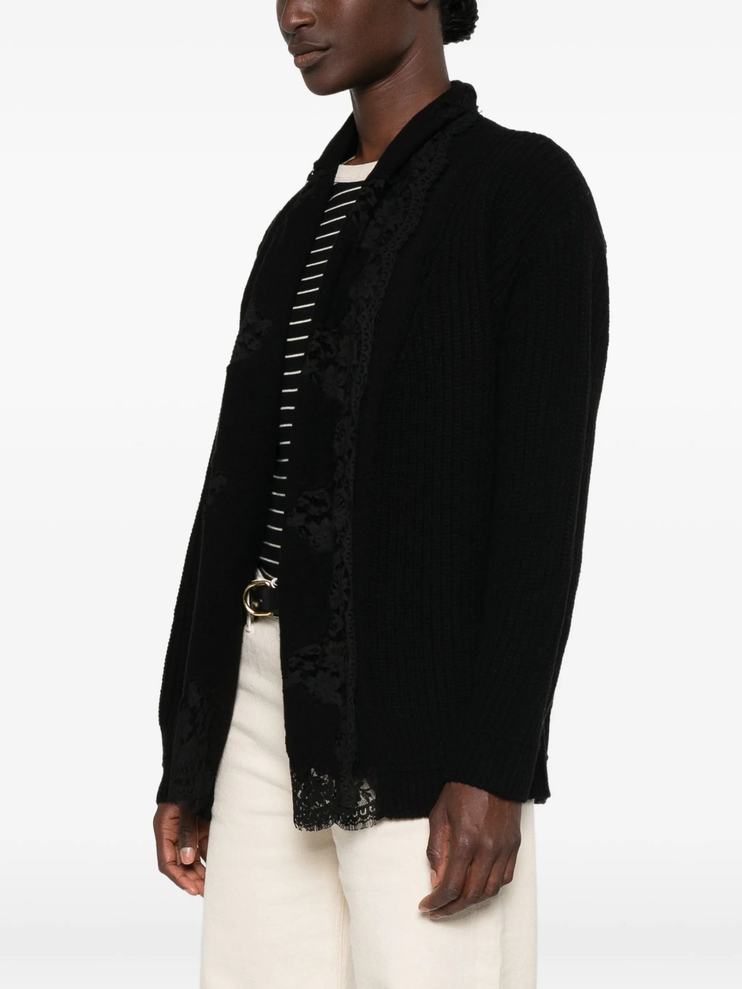 Cardigan over con pizzo Ermanno Firenze