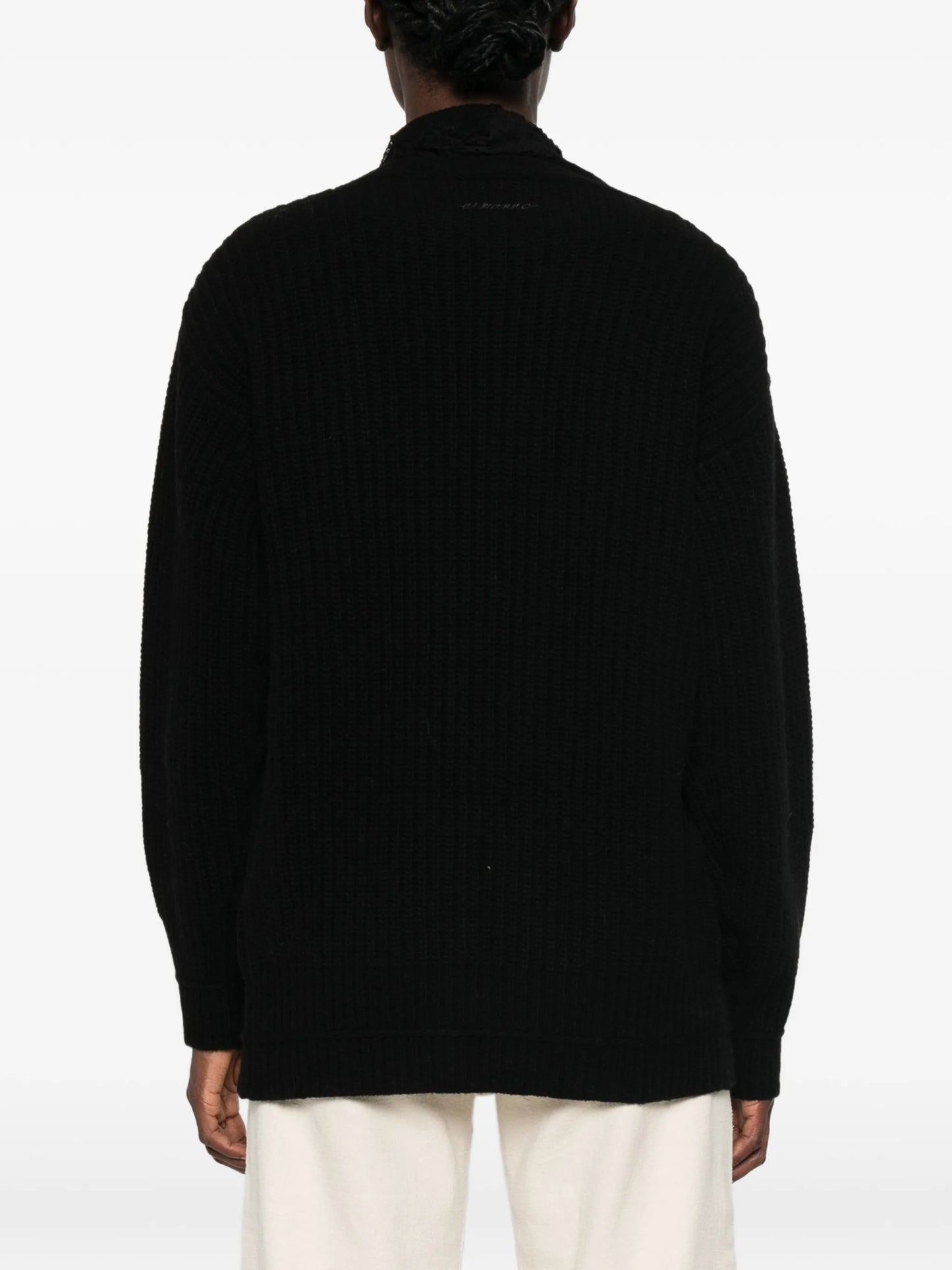 Cardigan over con pizzo Ermanno Firenze