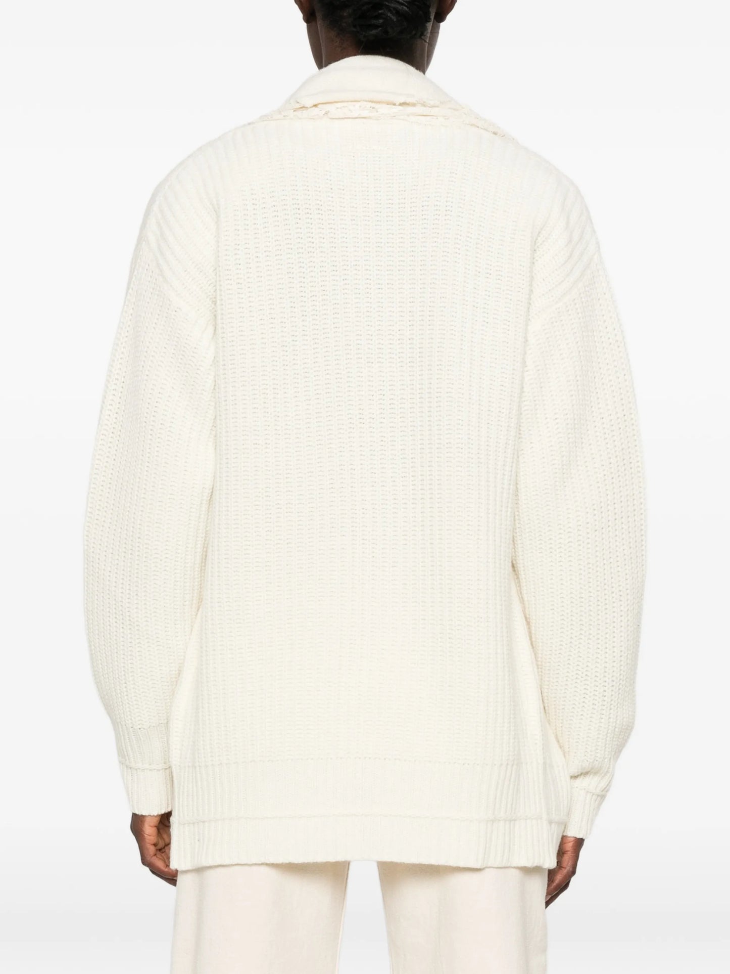 Cardigan over con pizzo Ermanno Firenze