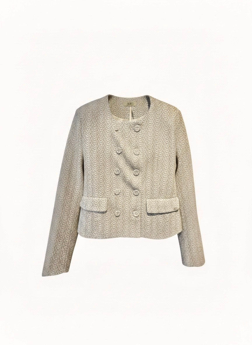 Giacca chanel corta beige Pho Firenze