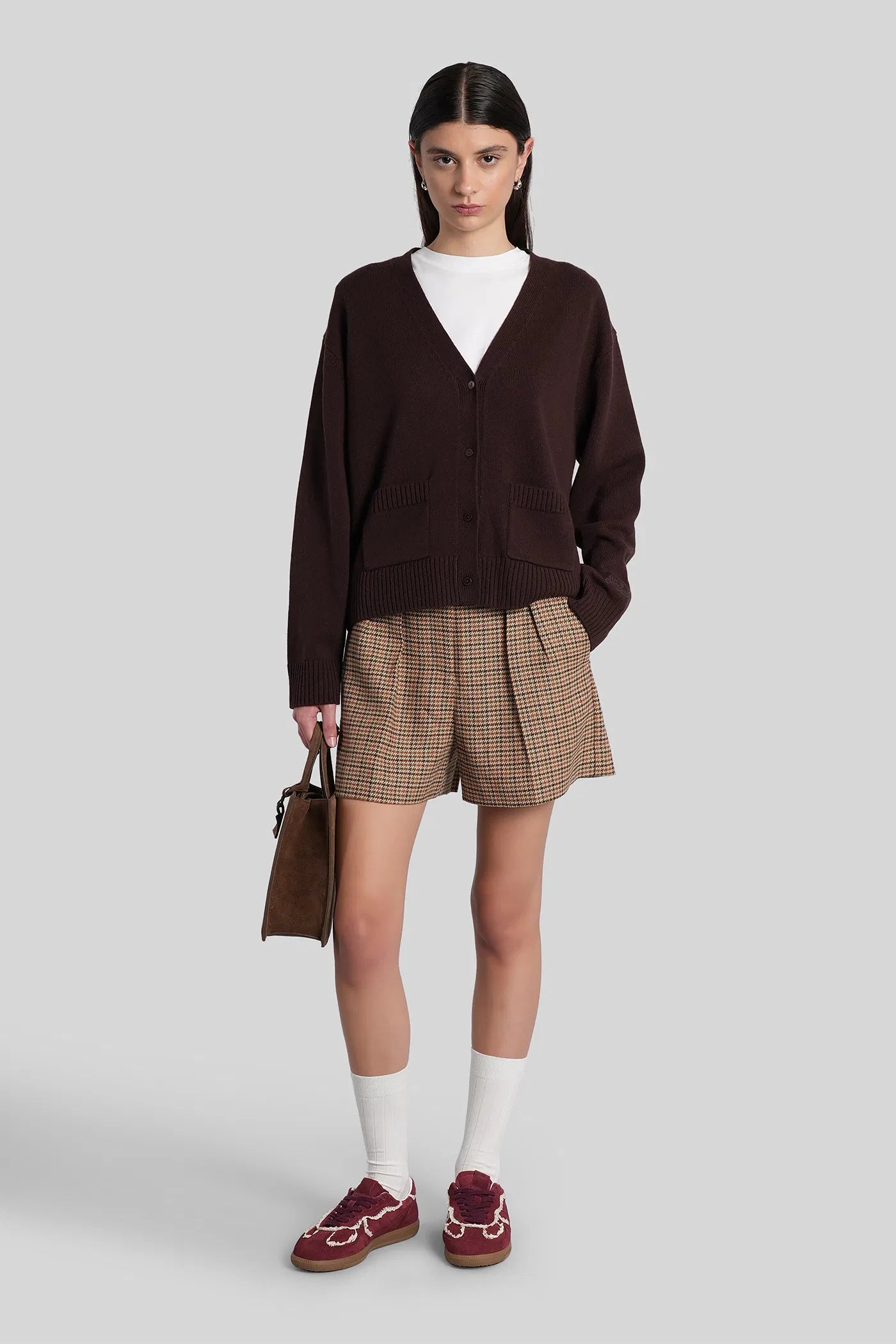 Cardigan marrone St Barth