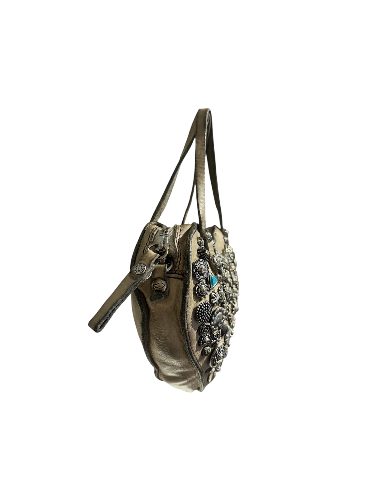 Mini bag Valentina ghiaccio Campomaggi