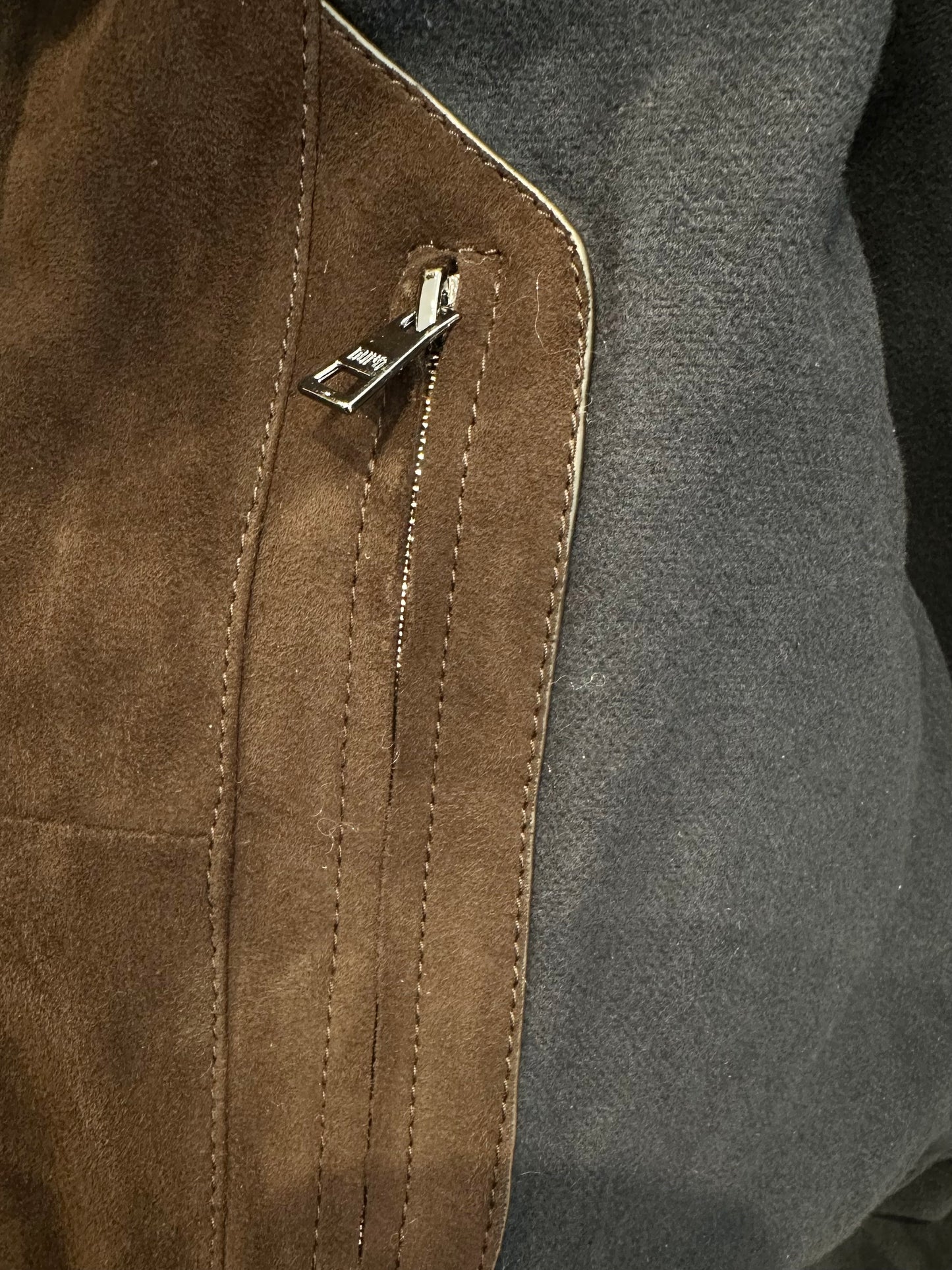 Giacca in camoscio imbottita uomo Duno