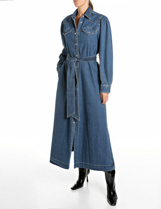 Abito chemisier lungo denim Replay
