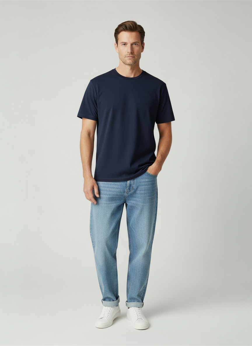 T-shirt Giro key blu