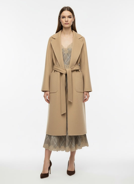 Cappotto cammello longuette Ermanno