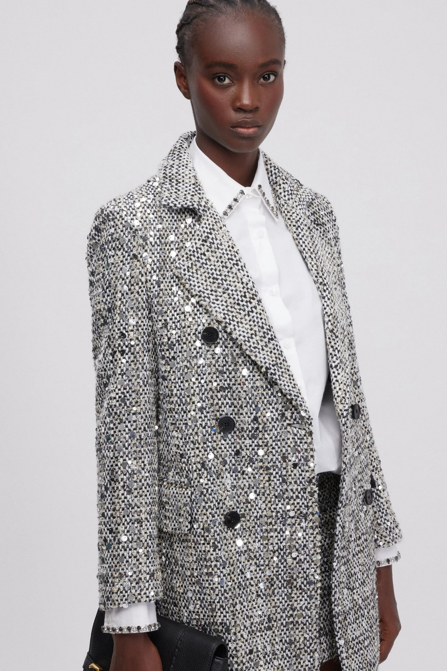 Cappotto in tweed Ermanno Firenze