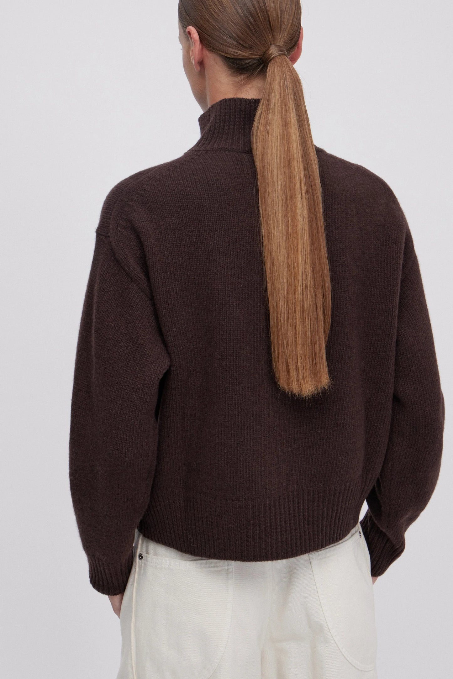 Maglione dolcevita ricamato Ermanno Firenze