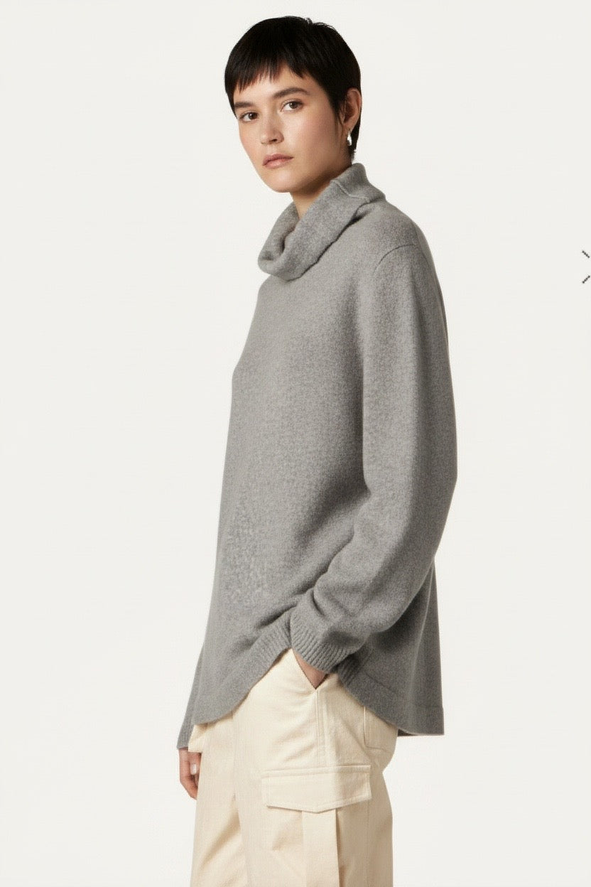 Maxi maglia Ballantyne grigio melange