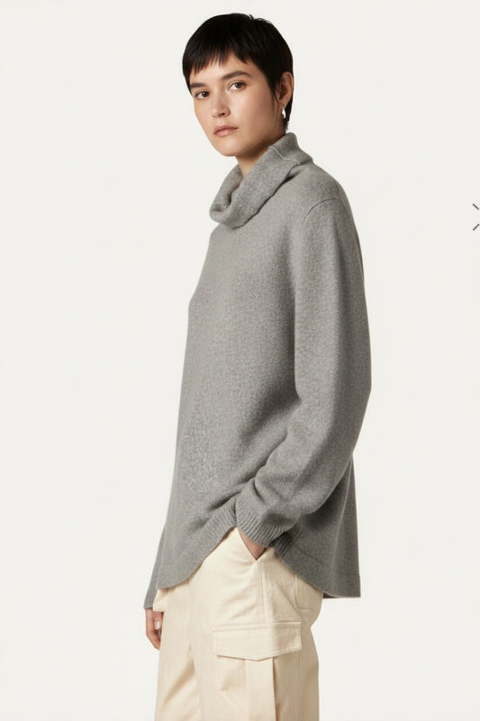 Maxi maglia Ballantyne grigio melange