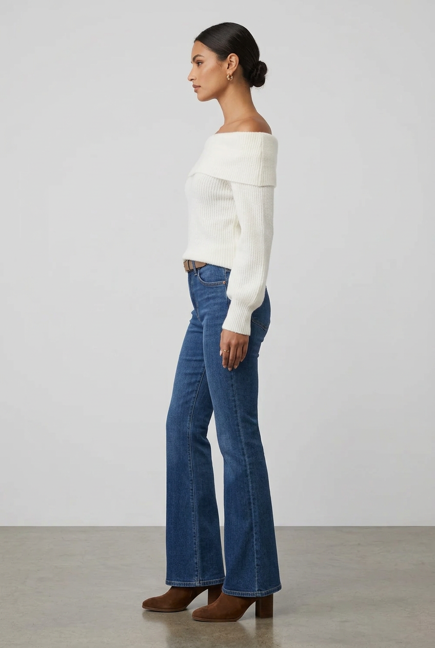 Pull Aliette scollo ampio St.Barth