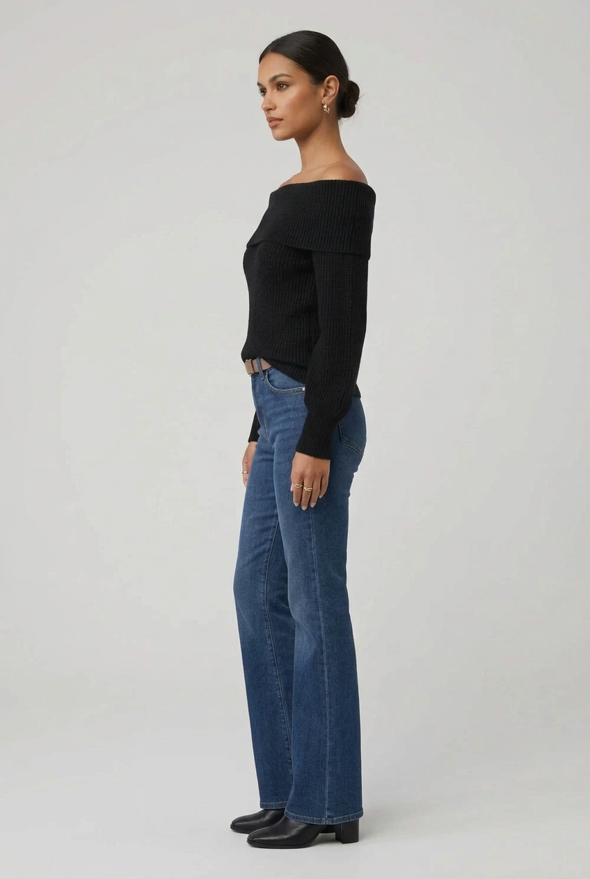 Pull Aliette scollo ampio St.Barth