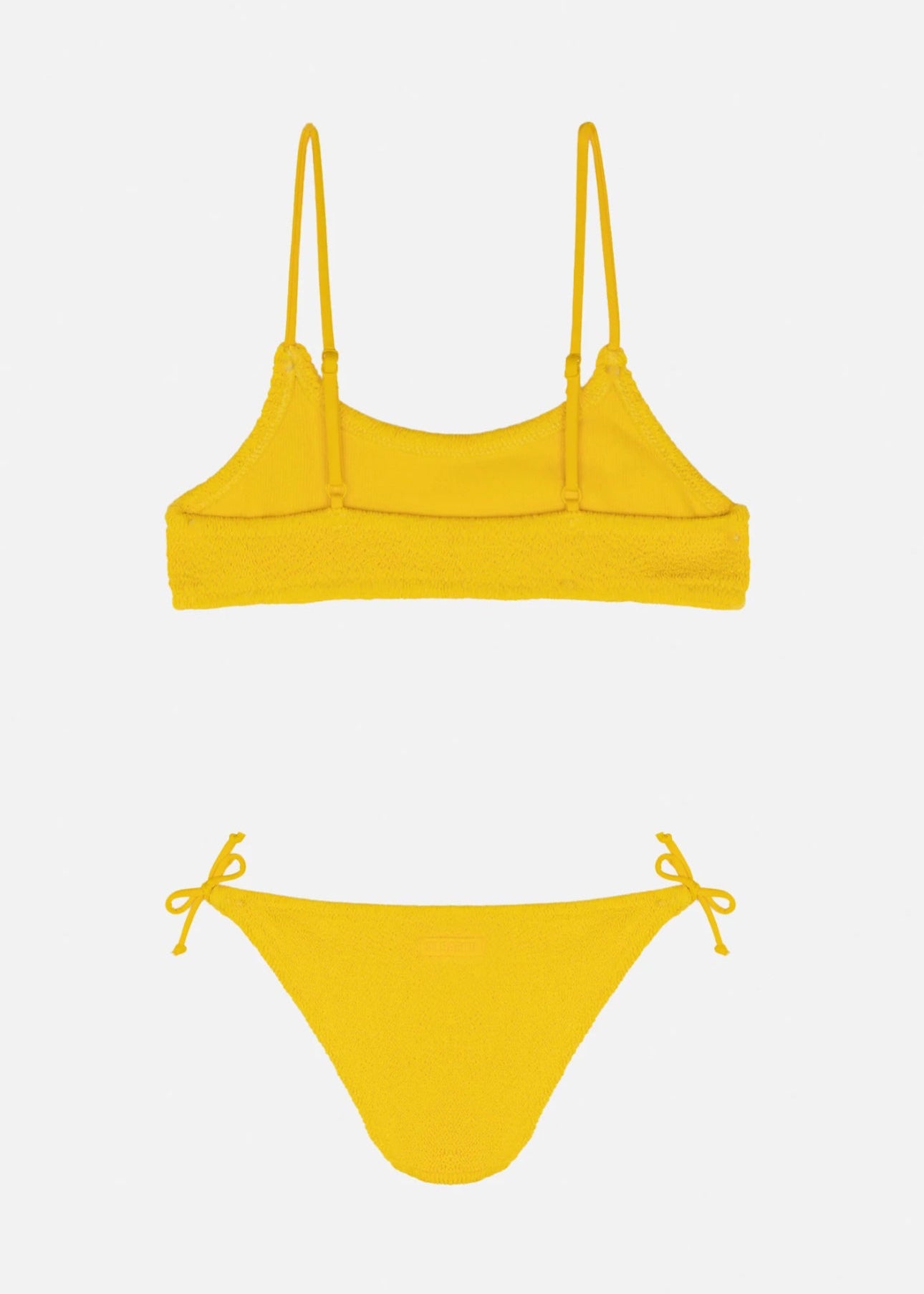 Costume Bikini Crinkle Giallo MC2
