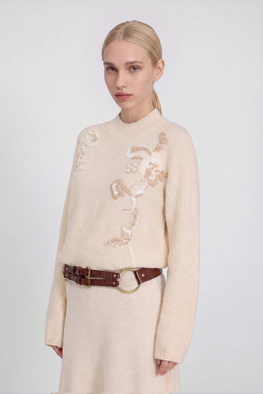Maglia soffice a coste Ermanno Firenze