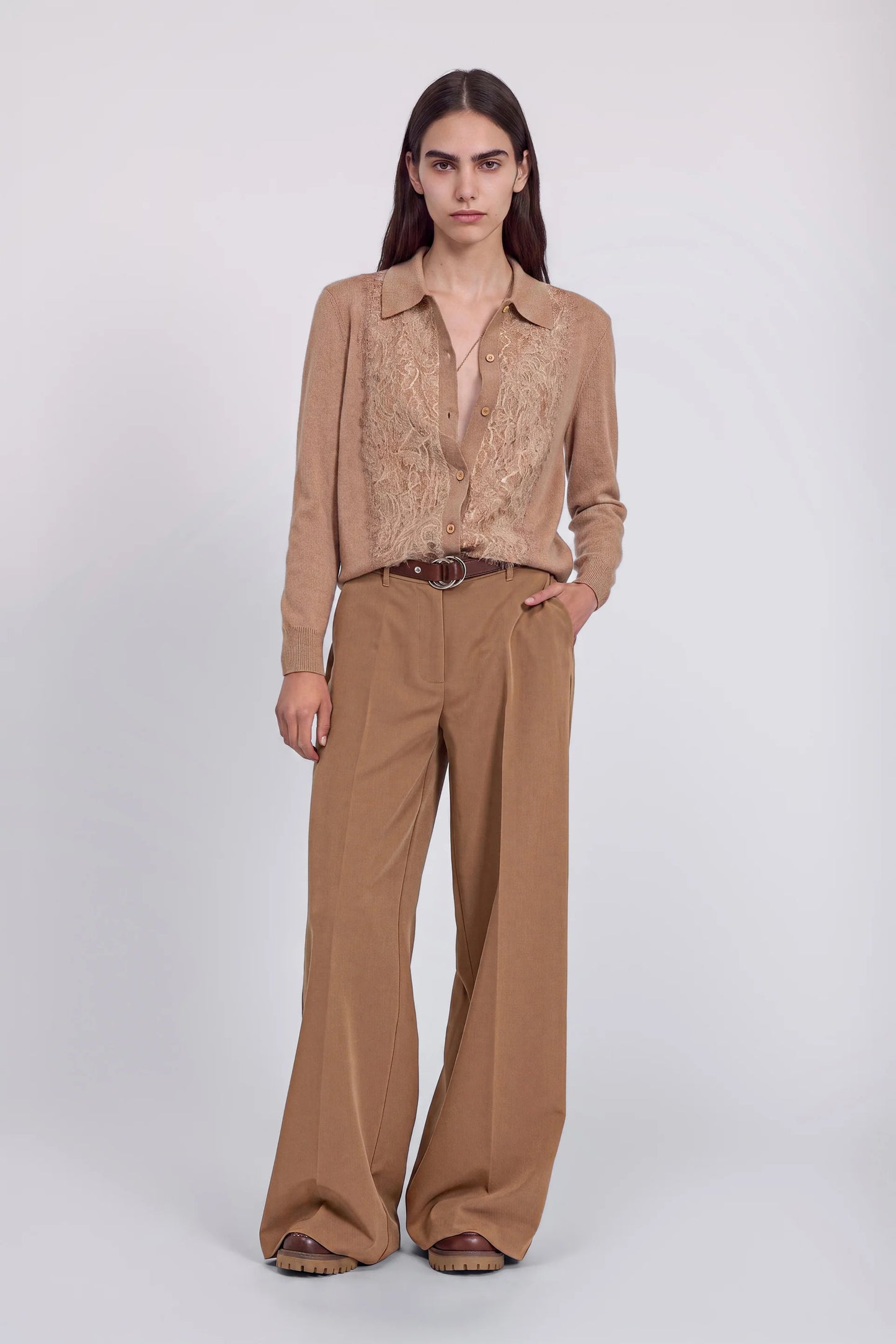 Cardigan pizzo Ermanno Firenze