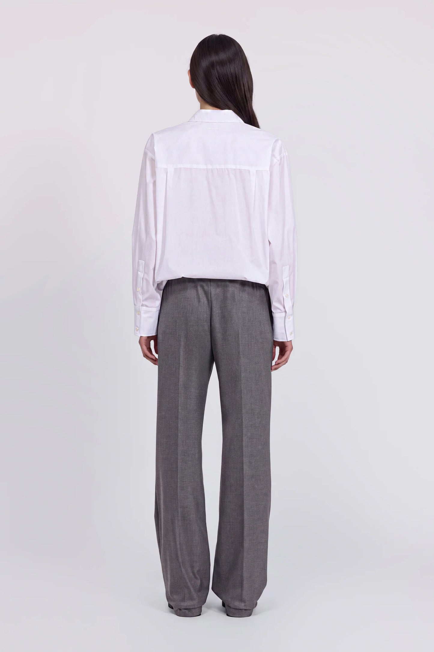 Pantalone grigio gamba dritta jogger Ermanno