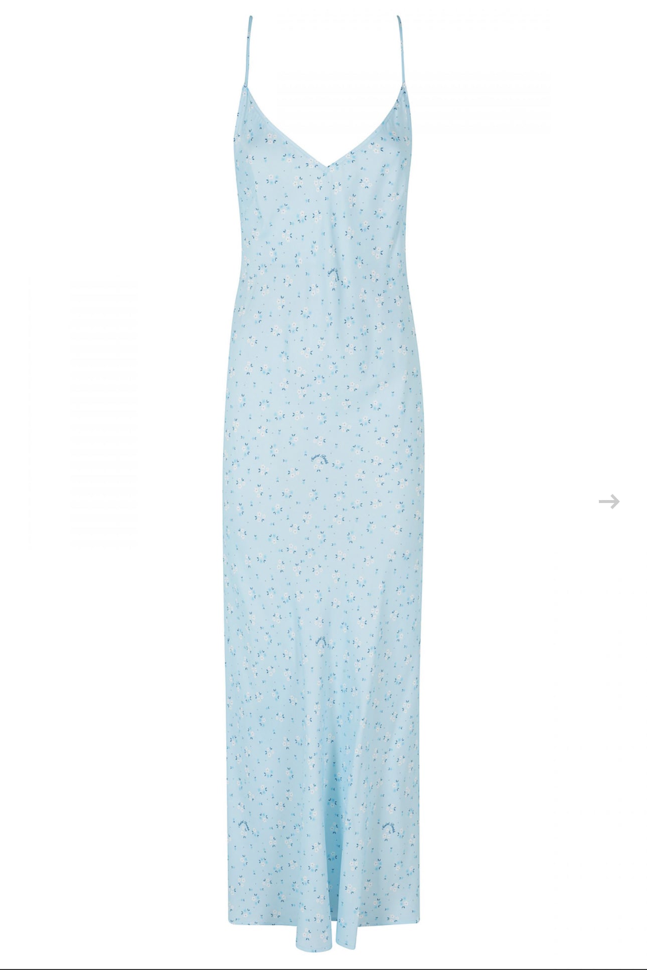Abito sottoveste azzurro Mc2 Saint Barth