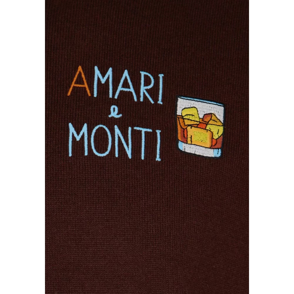 Maglione a girocollo Saint Barth amari & monti
