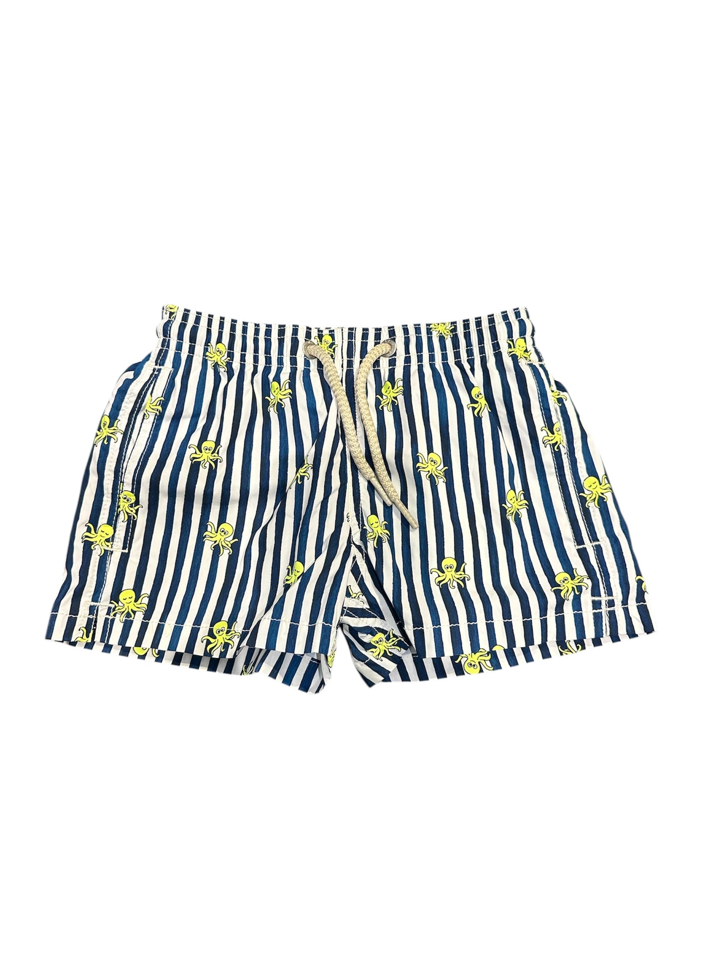 Costume Boxer polipetti fluo Saint Barth
