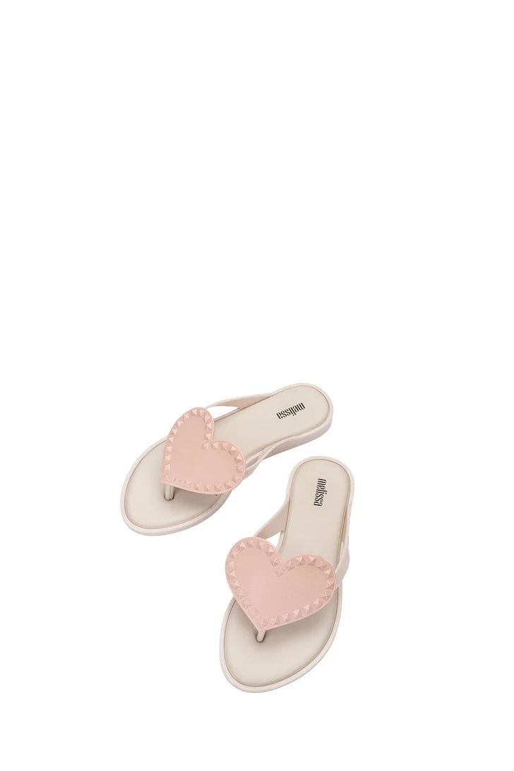 Ciabatte Melissa con cuore rosa