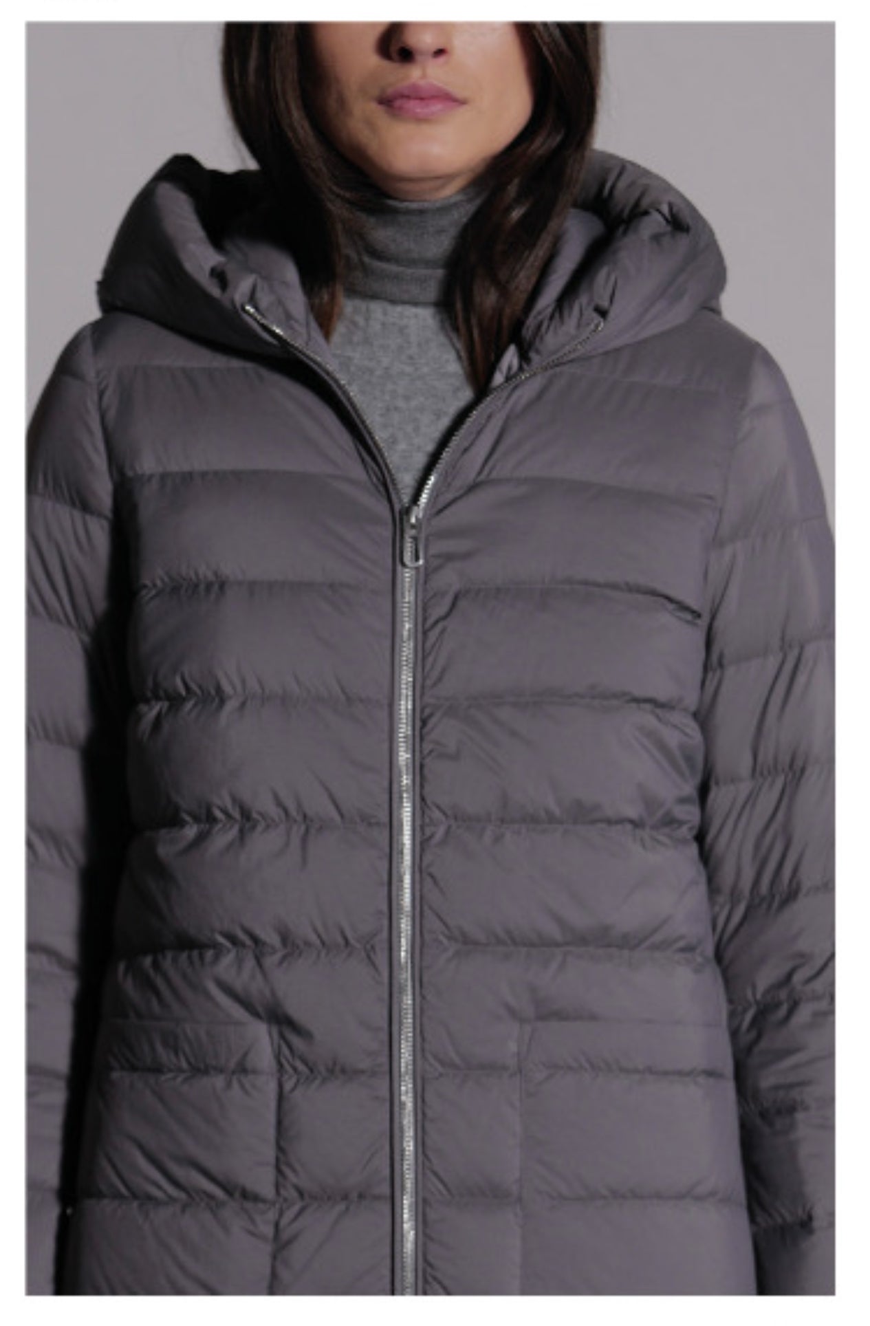 Piumino Cleo grigio Duno