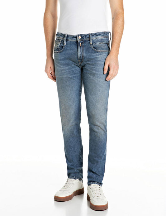 Jeans slim fit Replay Anbass uomo