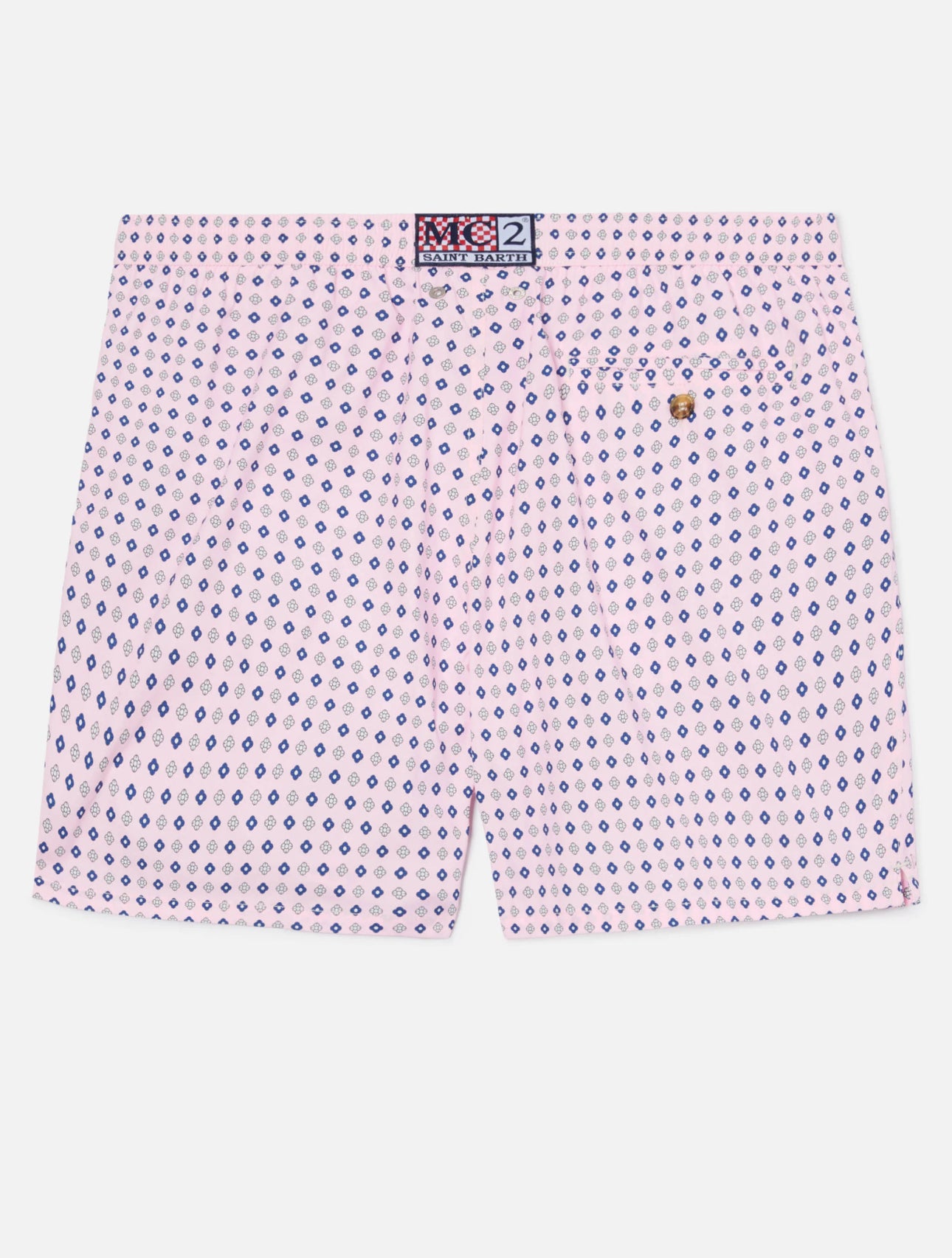 Boxer micro tie rosa Saint Barth