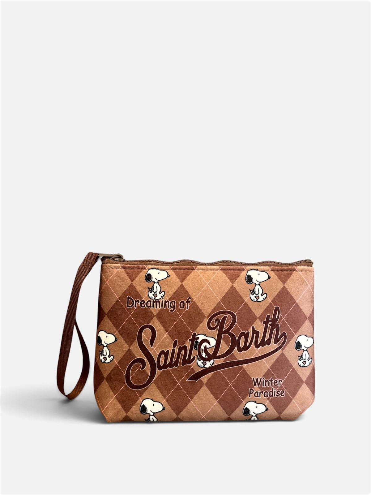 Pochette Snoopy Aline Saint Barth