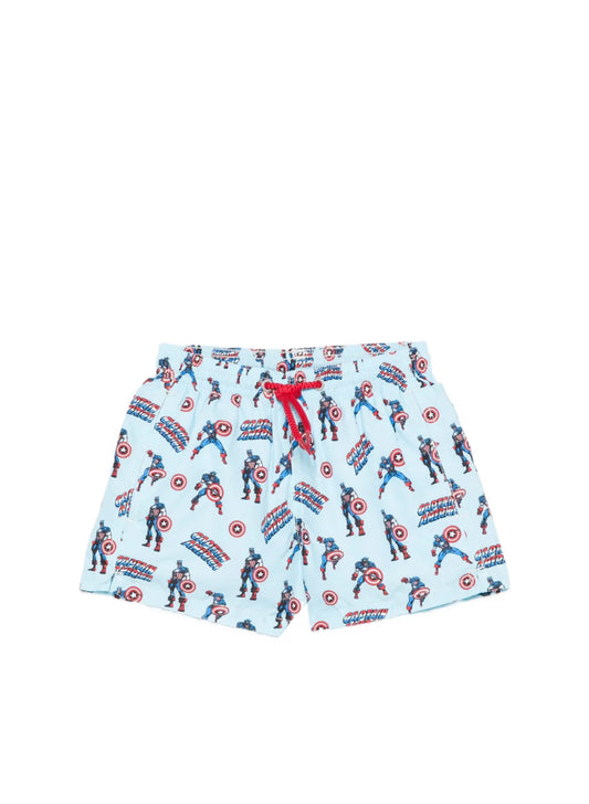 Costume Boxer Captain America Marvel Saint Barth