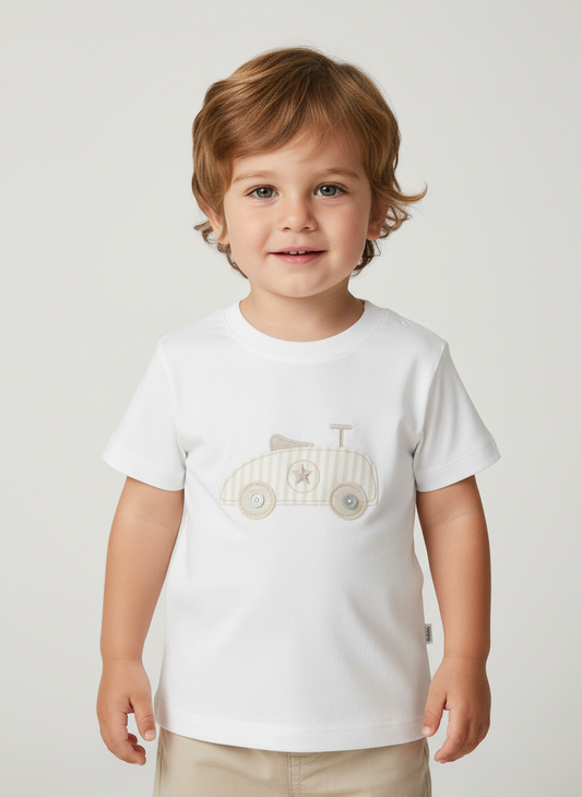 T-shirt J.O Milano car manica corta