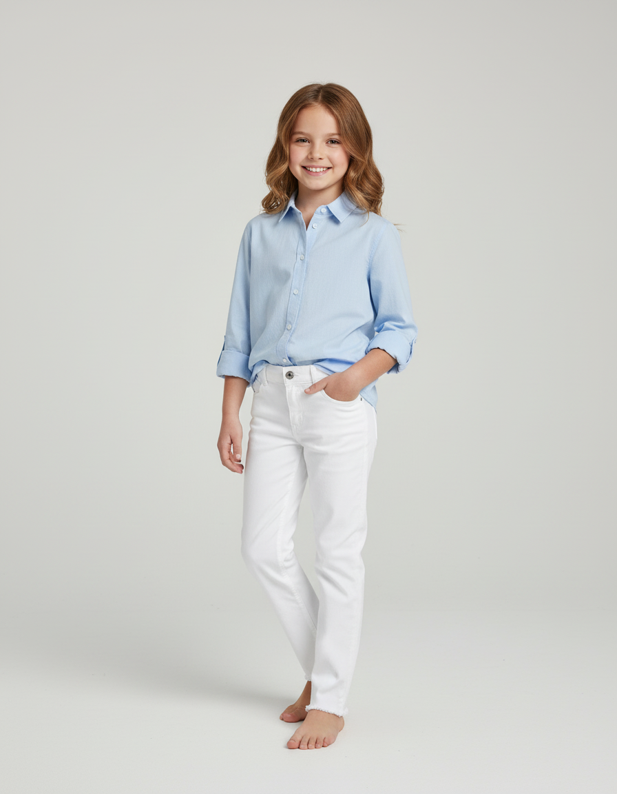 JEANS BIANCO SKINNY