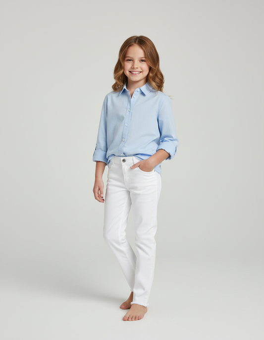 JEANS BIANCO SKINNY