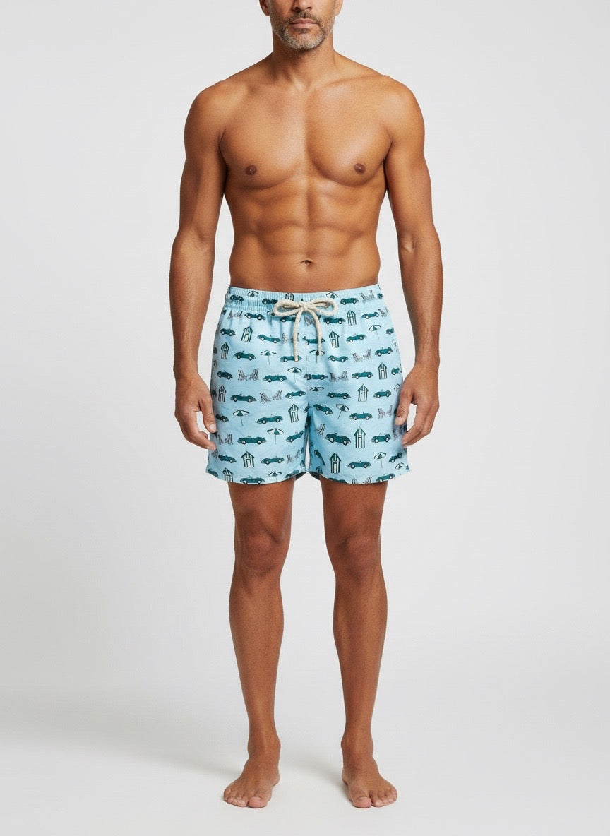 Boxer road to Forte dei Marmi azzurro Saint Barth