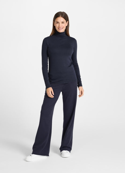 Pantalone lia cashmere blu