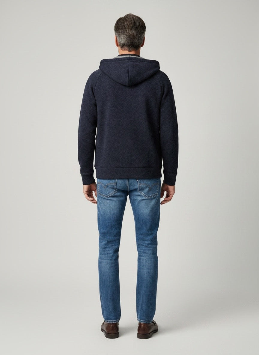 Giacca in maglia blu Saint Barth