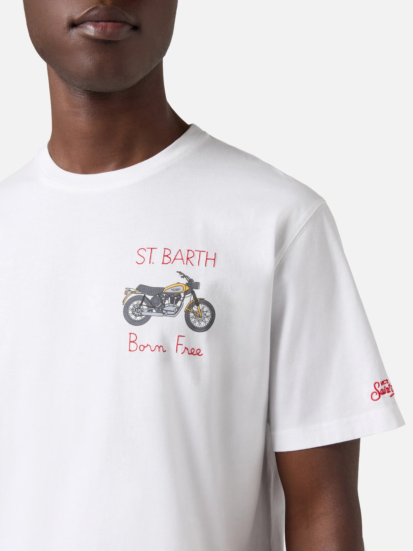 T-shirt Saint Barth born free Ducati