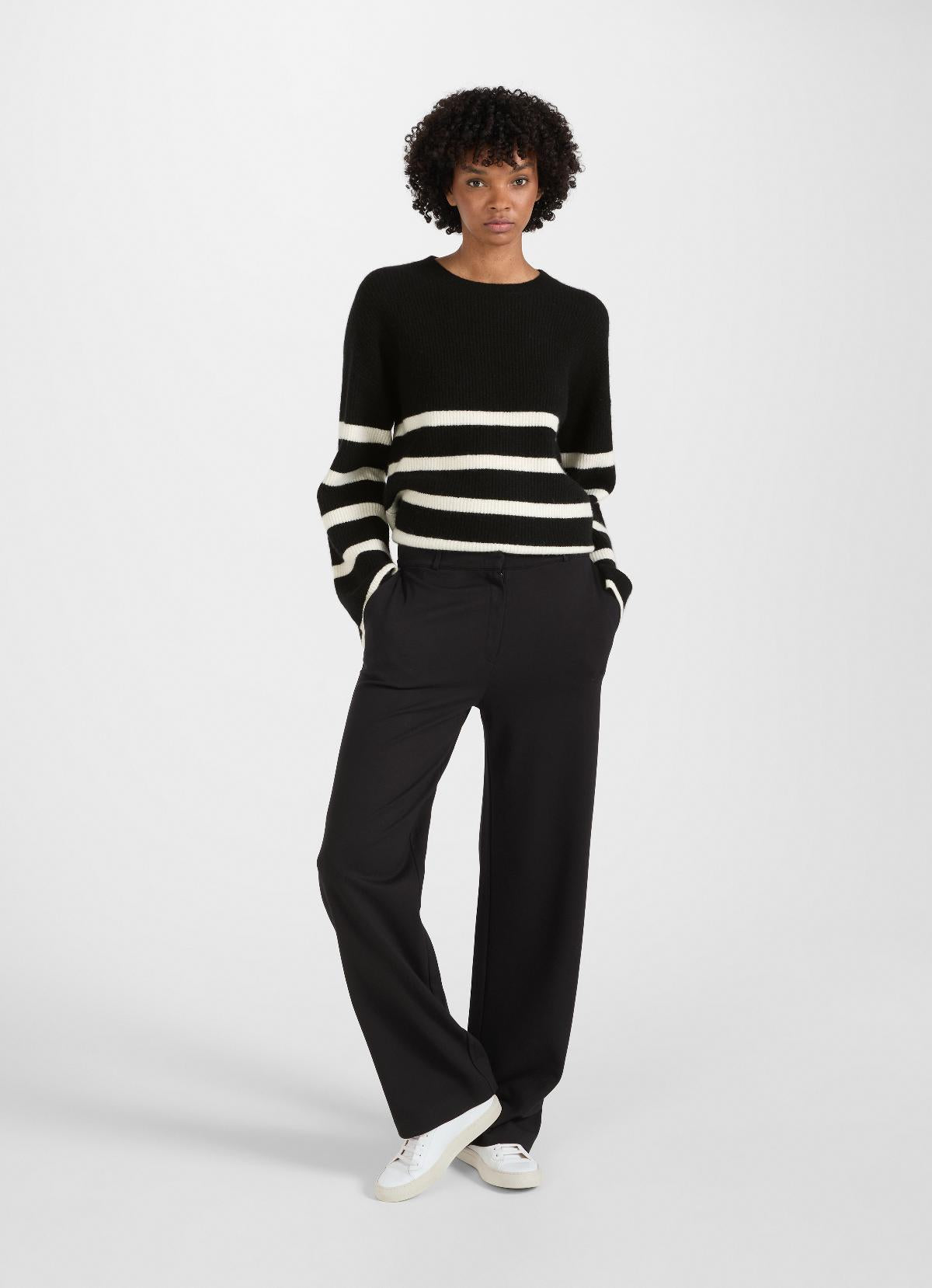 Pantalone carry ampio nero