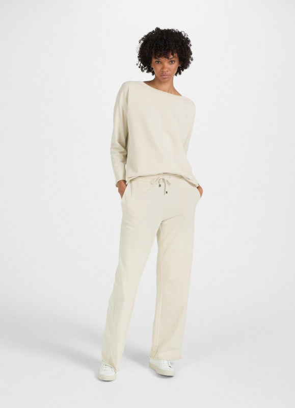 Pantaloni Juvia ampio in colore latte
