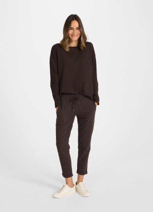 Pantalone Margie bitter chocolate Juvia