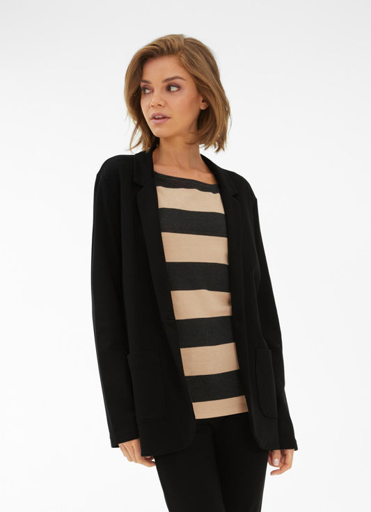 Blazer lungo hedi nero