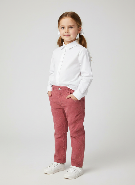 PANTALONE ROSA ANTICO