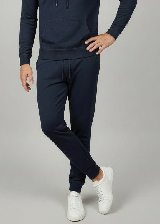 Pantalone lana blu Saint Barth