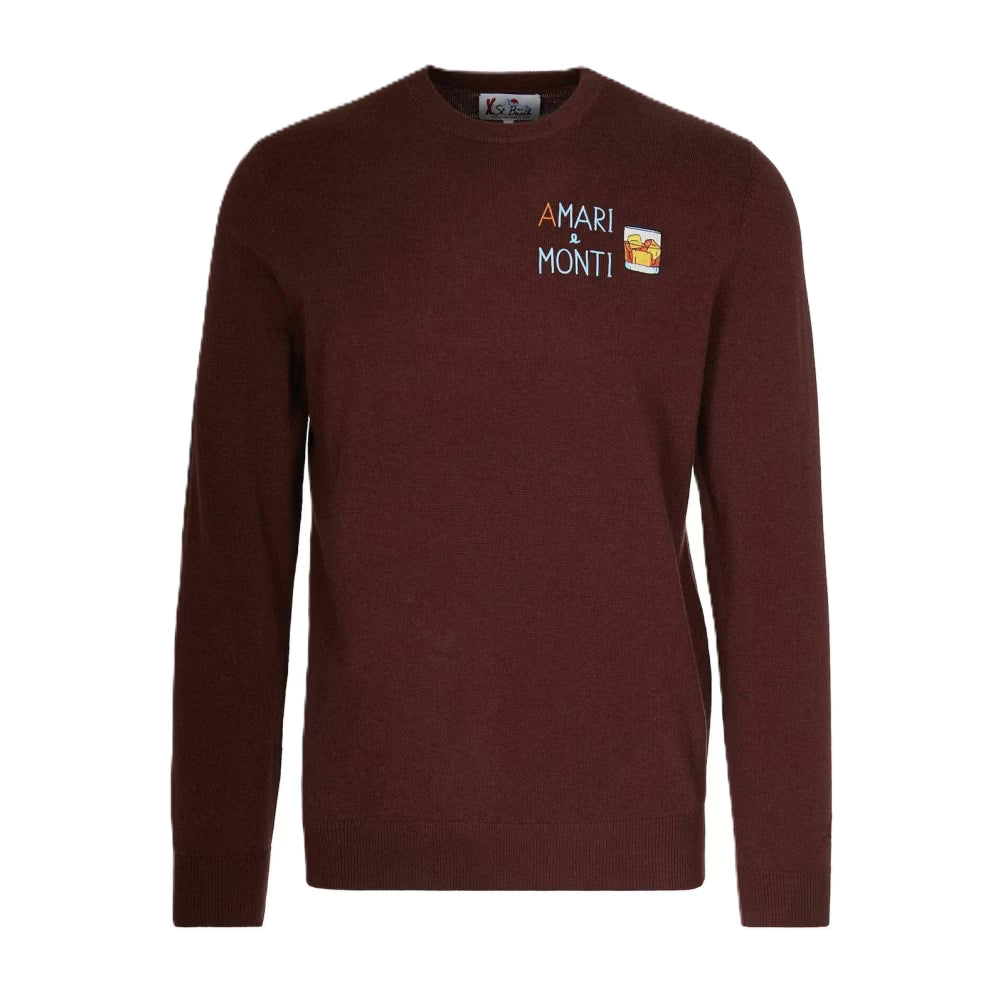 Maglione a girocollo Saint Barth amari & monti