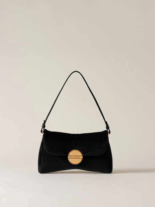 Borsa velluto nera