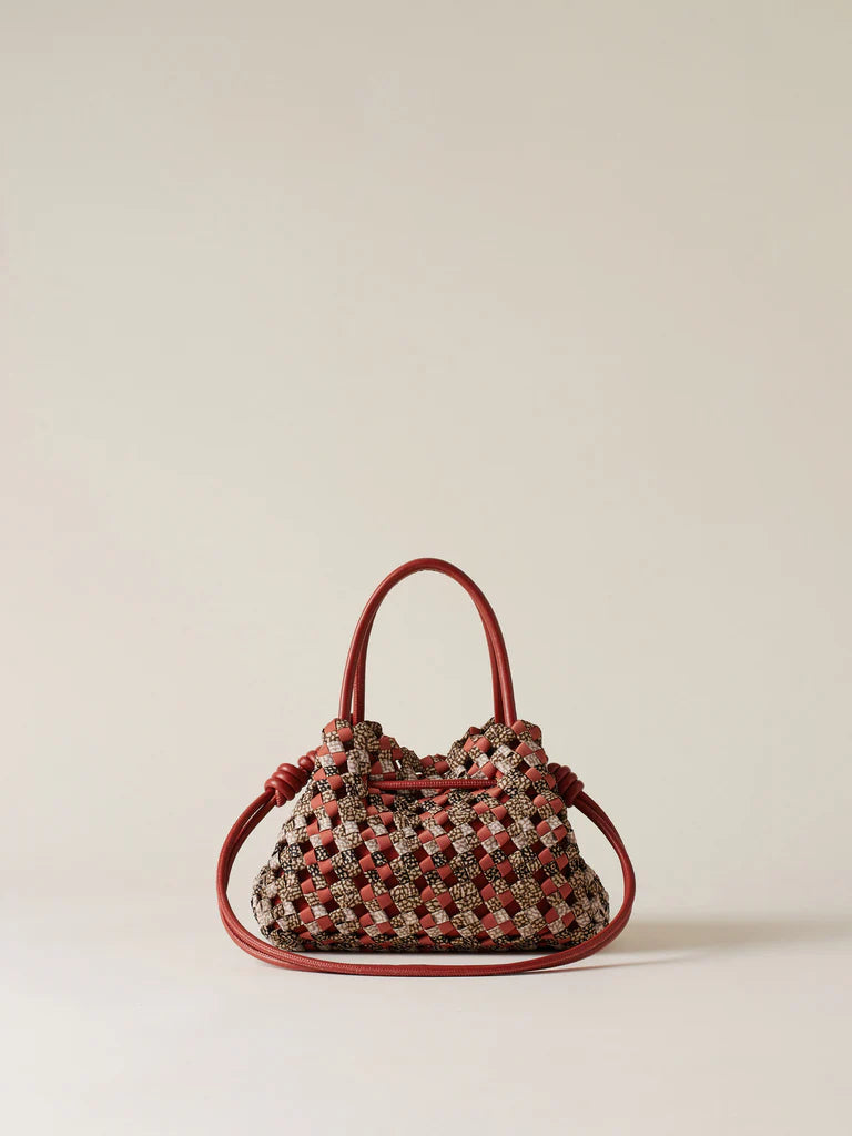 Borsa nido mini arancio Borbonese