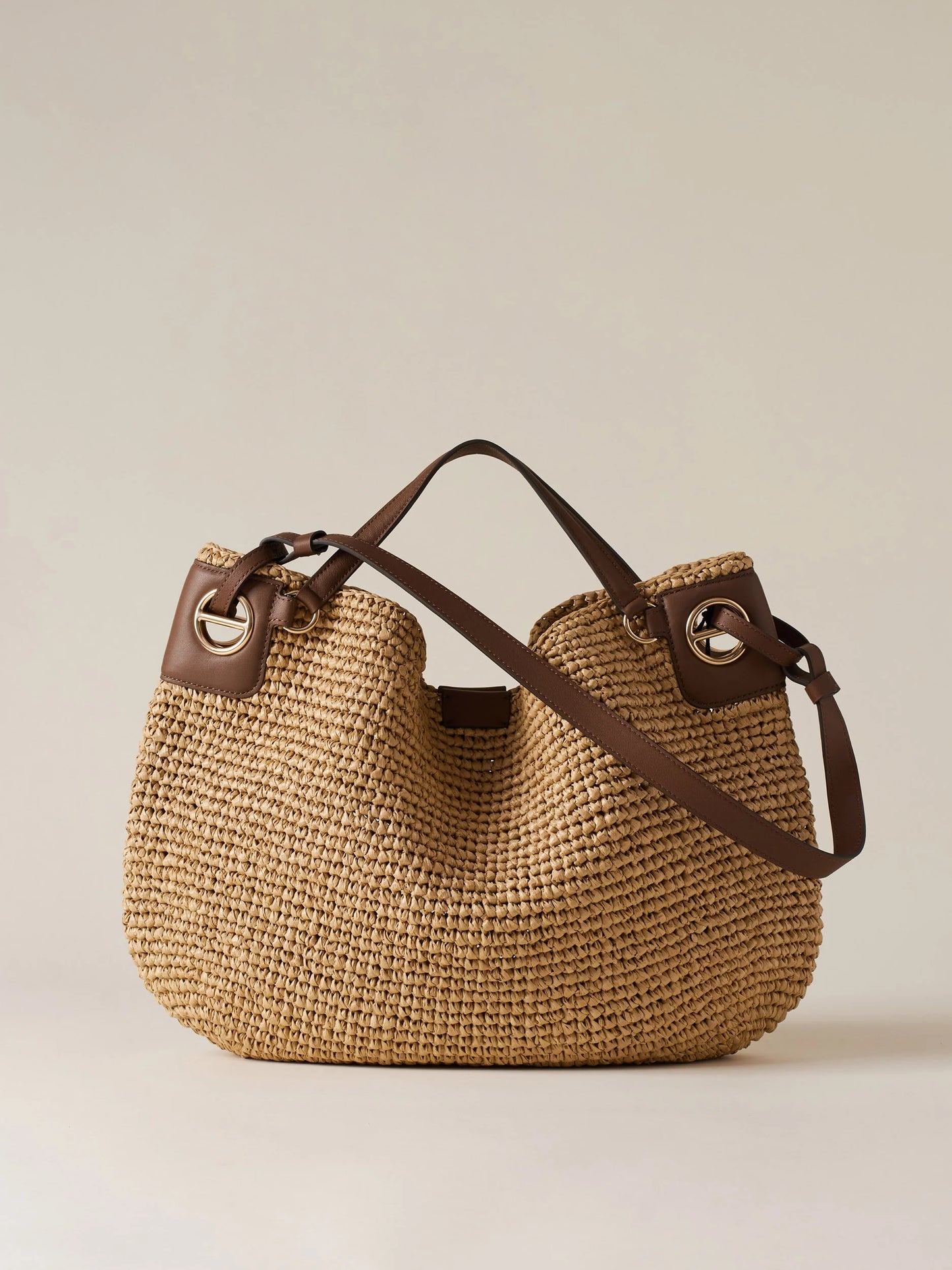 Borsa London shopping in raffia