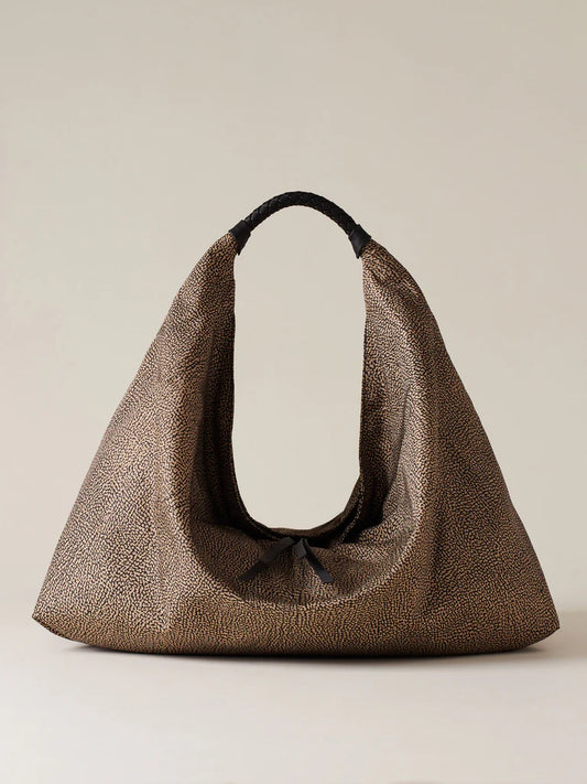 Borsa Plie hobo large Borbonese