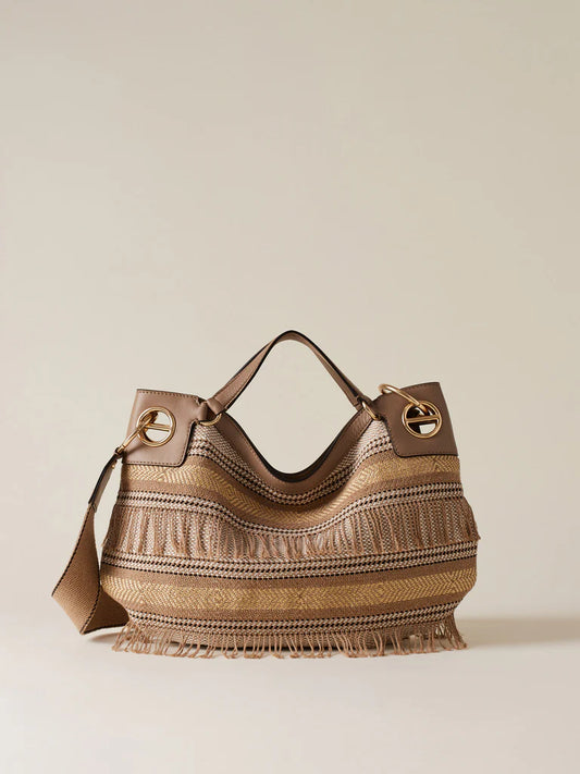 Borsa london jacquard