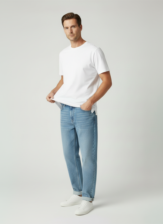 T-shirt Giro key bianca